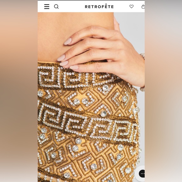 Retrofete Kala Sequin Top & Mina Sequin Skirt - Picture 12 of 13